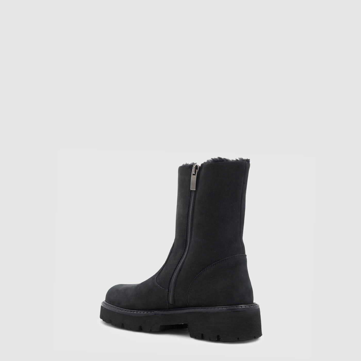 Aquatalia ELOISE IN BLACK NUBUCK at Romi Boutique