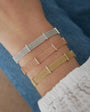 EF Collection Diamond Bar Mesh Bracelet at Romi Boutique