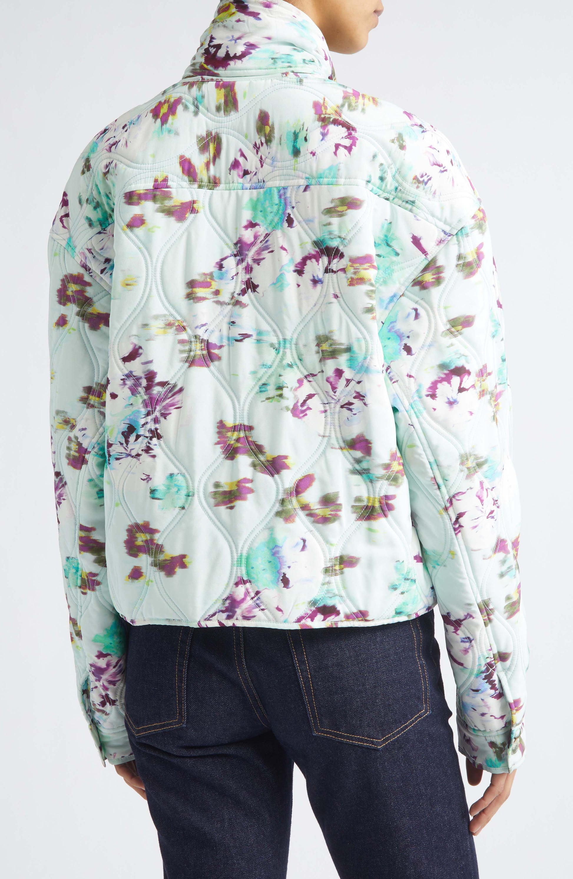 Lilith Silk Quilted Jacket