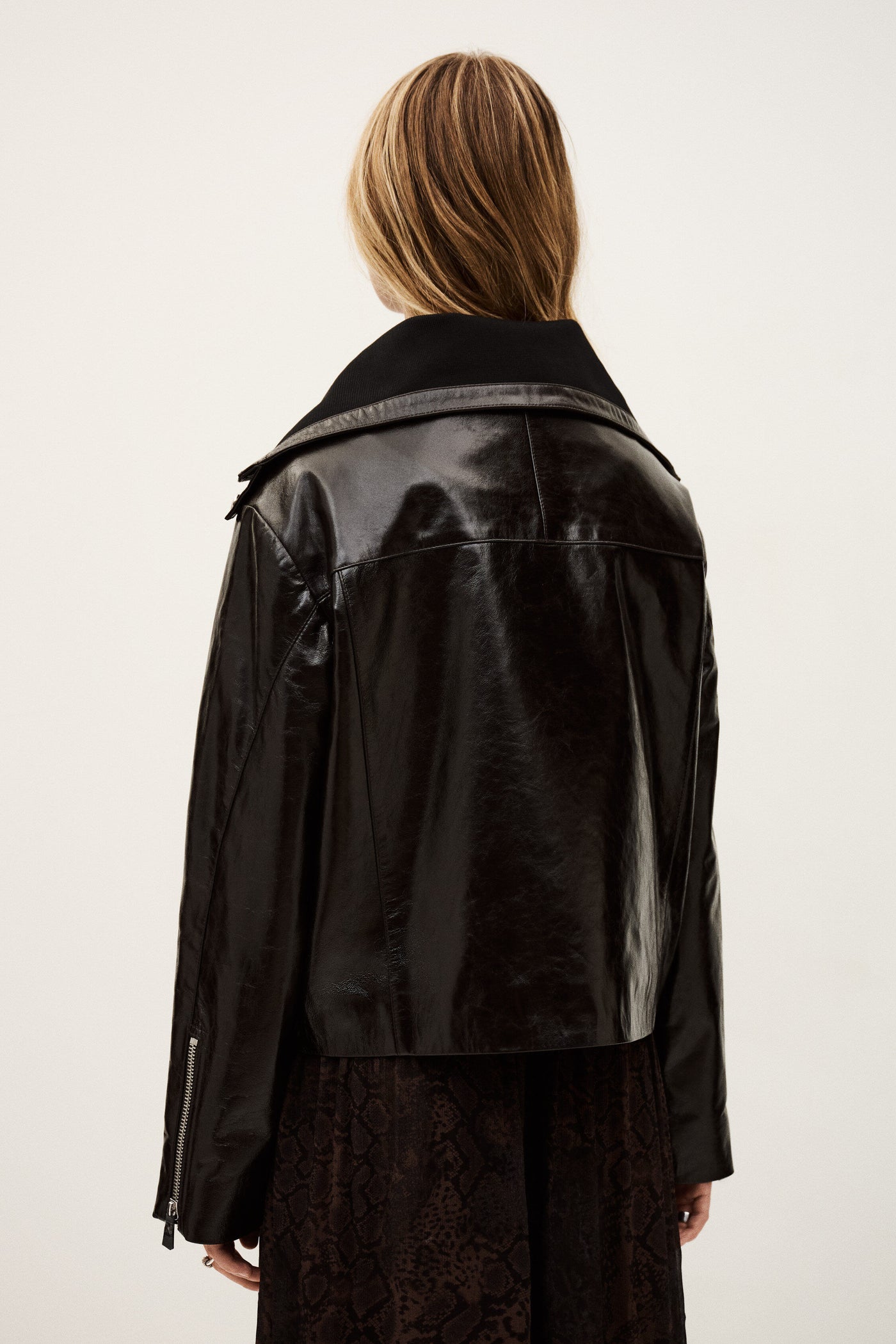 BERNIE JACKET IN EBENE