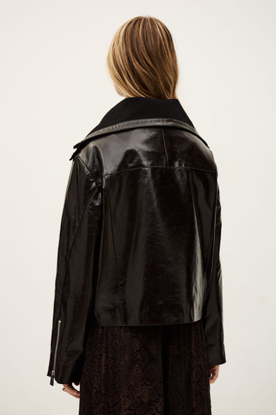 BERNIE JACKET IN EBENE