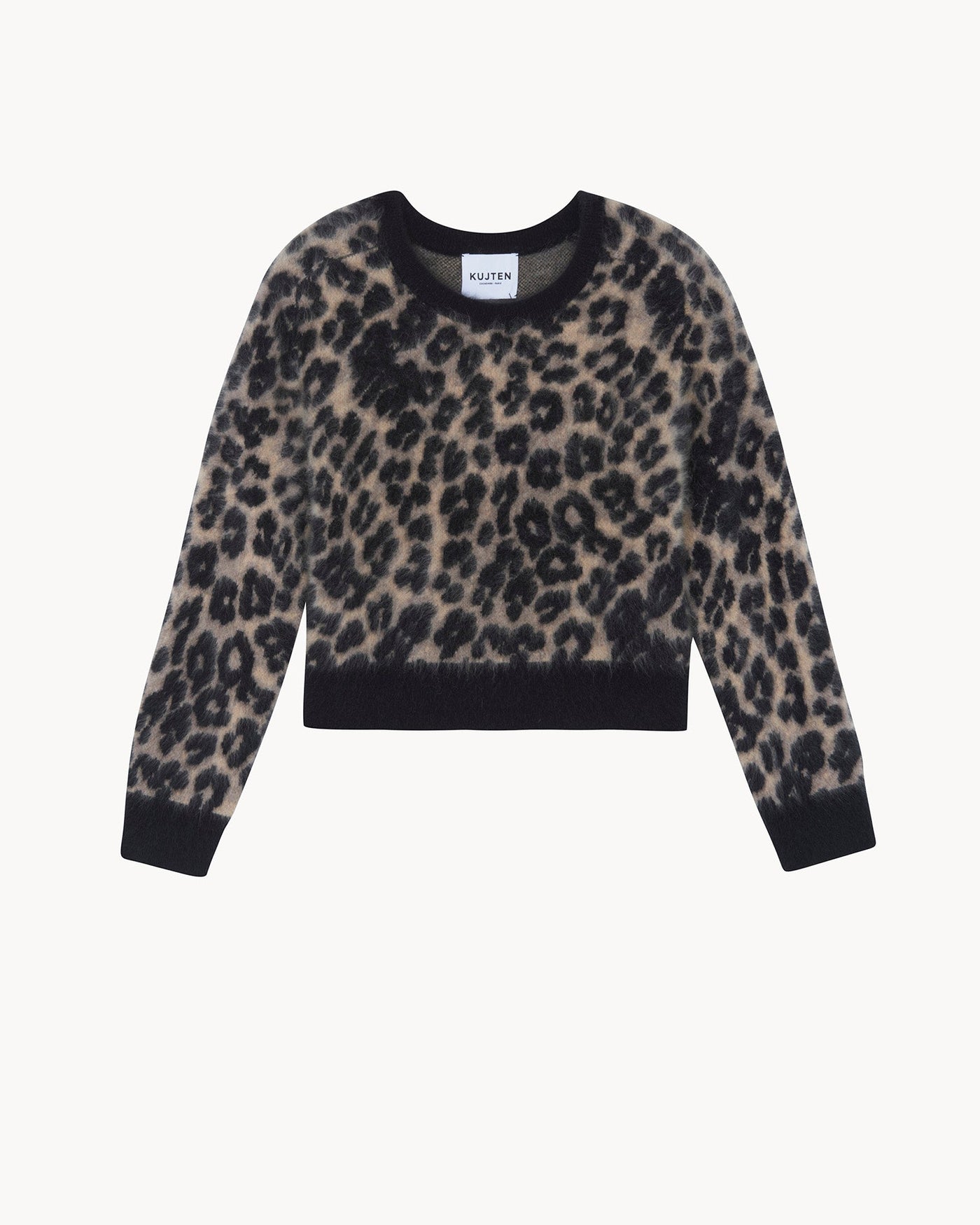CAROLINE FLUFFY LEO IN LEOPARD CAMEL