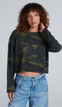 ASKK NY CROPPED LONG SLEEVE at Romi Boutique