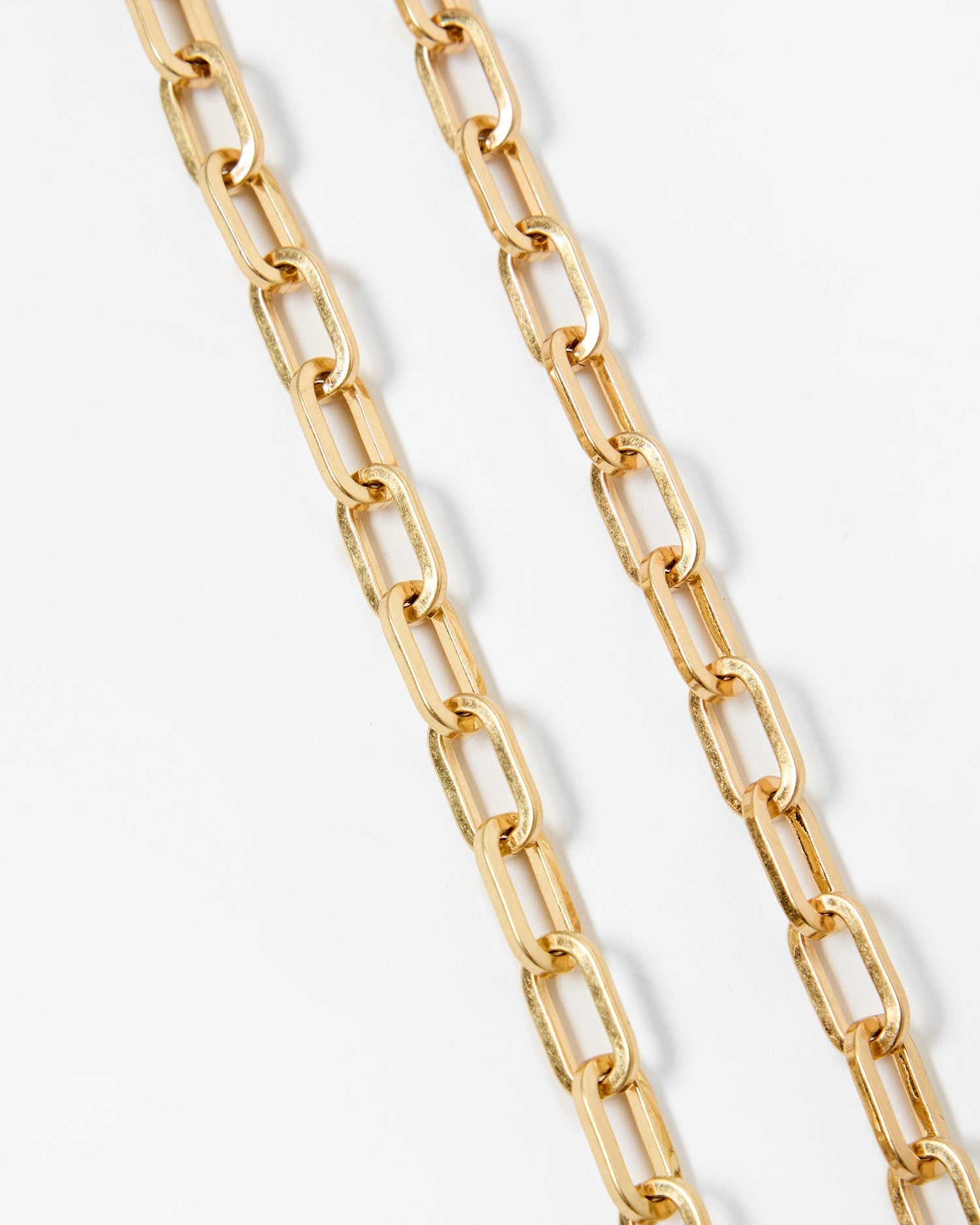 Oval Chain Crossbody Strap