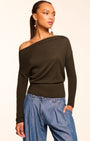 Ramy Brook Chance Merino Off-The-Shoulder Sweater at Romi Boutique