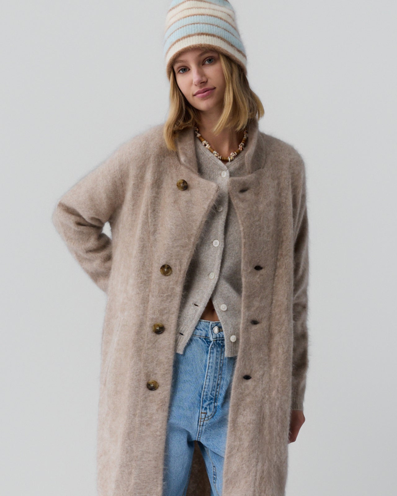 Guest In Residence GRIZZLY WASH COAT at Romi Boutique