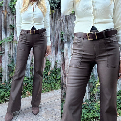 CHRISTINE IN BROWN CHECK