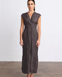 Go Silk Go Crinkle Cut Twist Dress at Romi Boutique