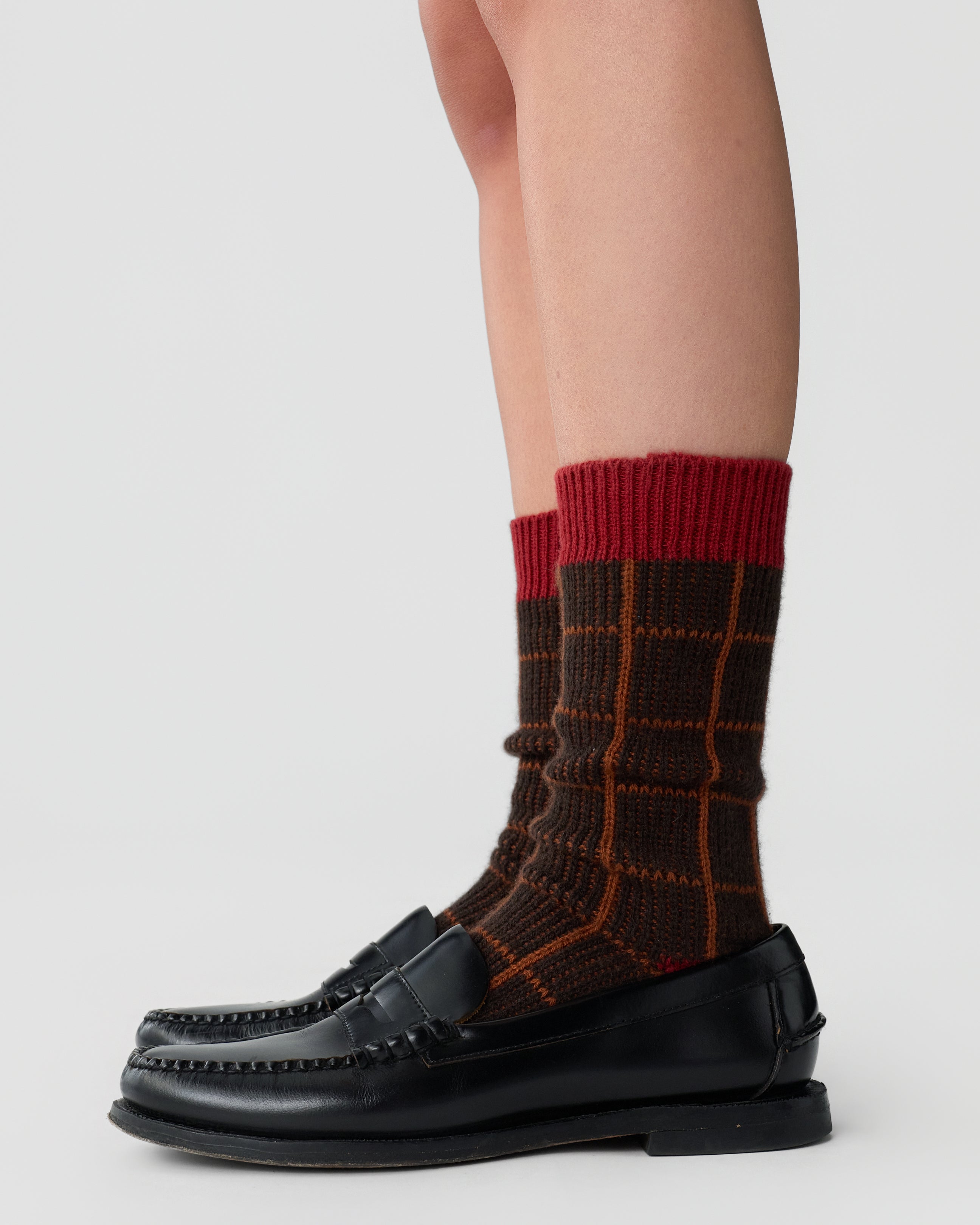 The Checker Soft Sock