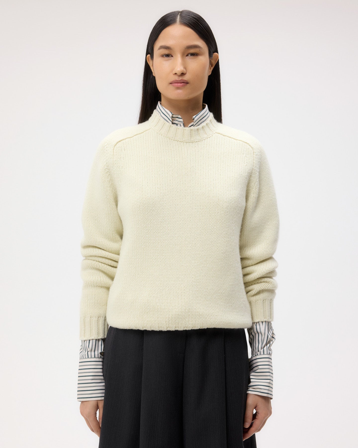 TWP NEW JILL CASHMERE CREWNECK at Romi Boutique