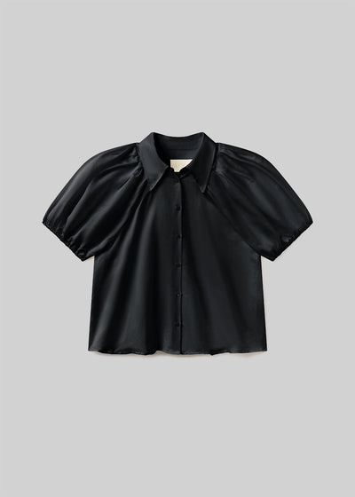 LEILA BLOUSE IN BLACK
