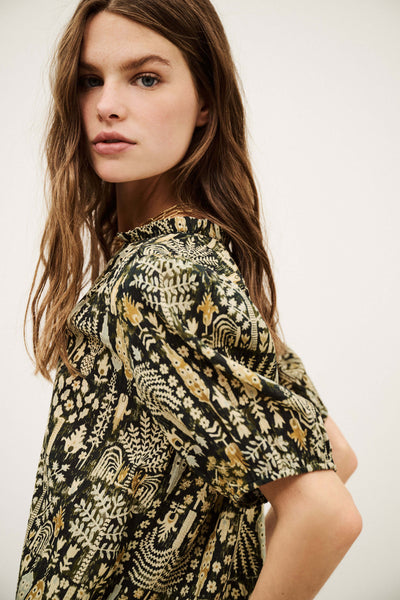 PUEBLO SHIRT IN KAKI