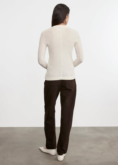 CASHMERE EASY CUFFED U IN NATURAL