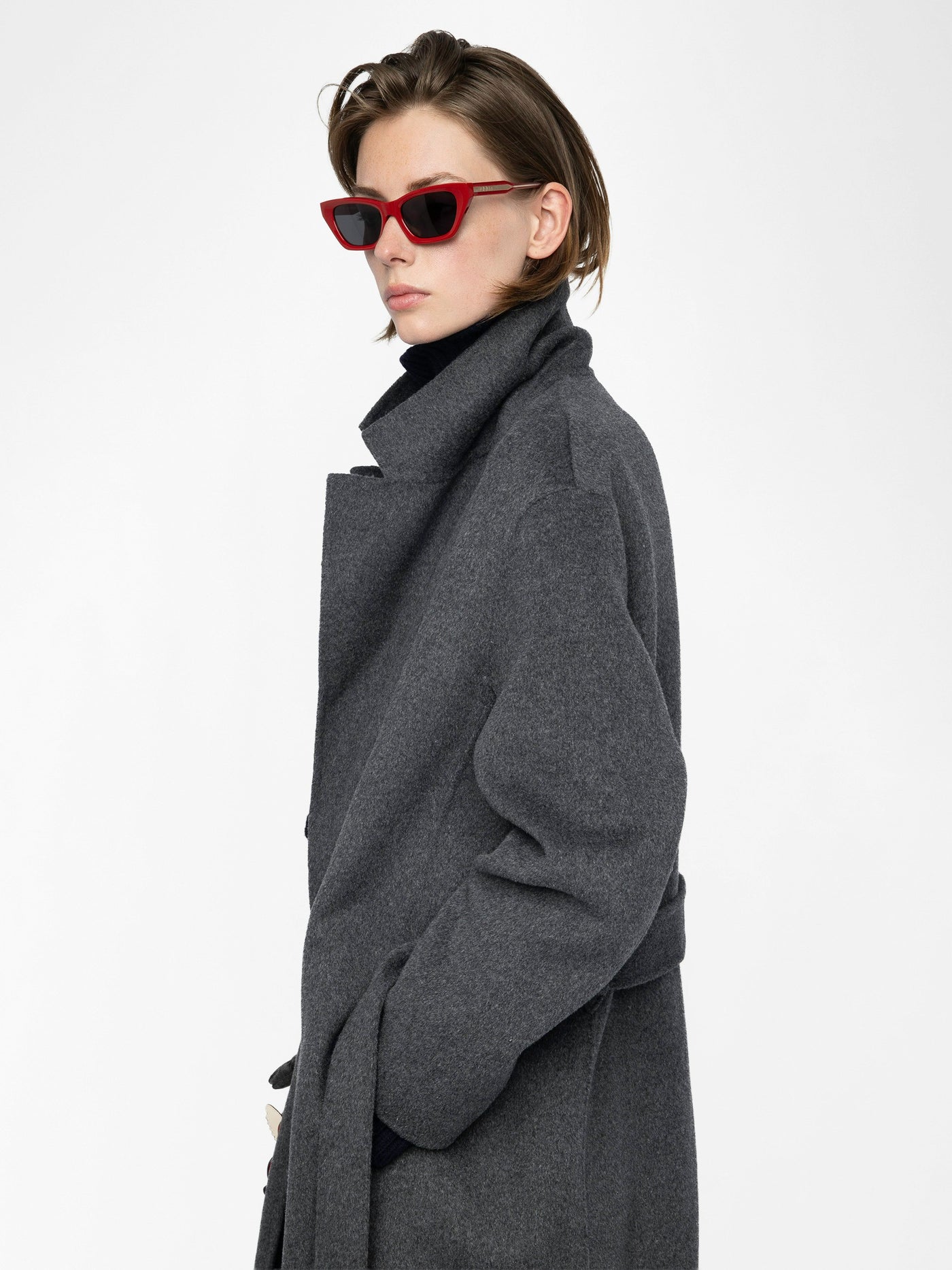 MELI COAT IN ANTHRACITE