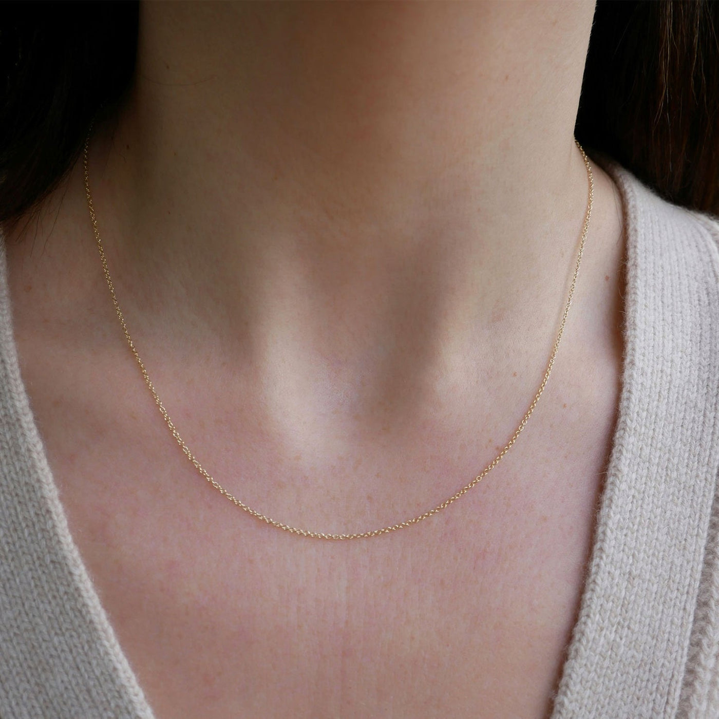 CHAIN NECKLACE IN GOLD
