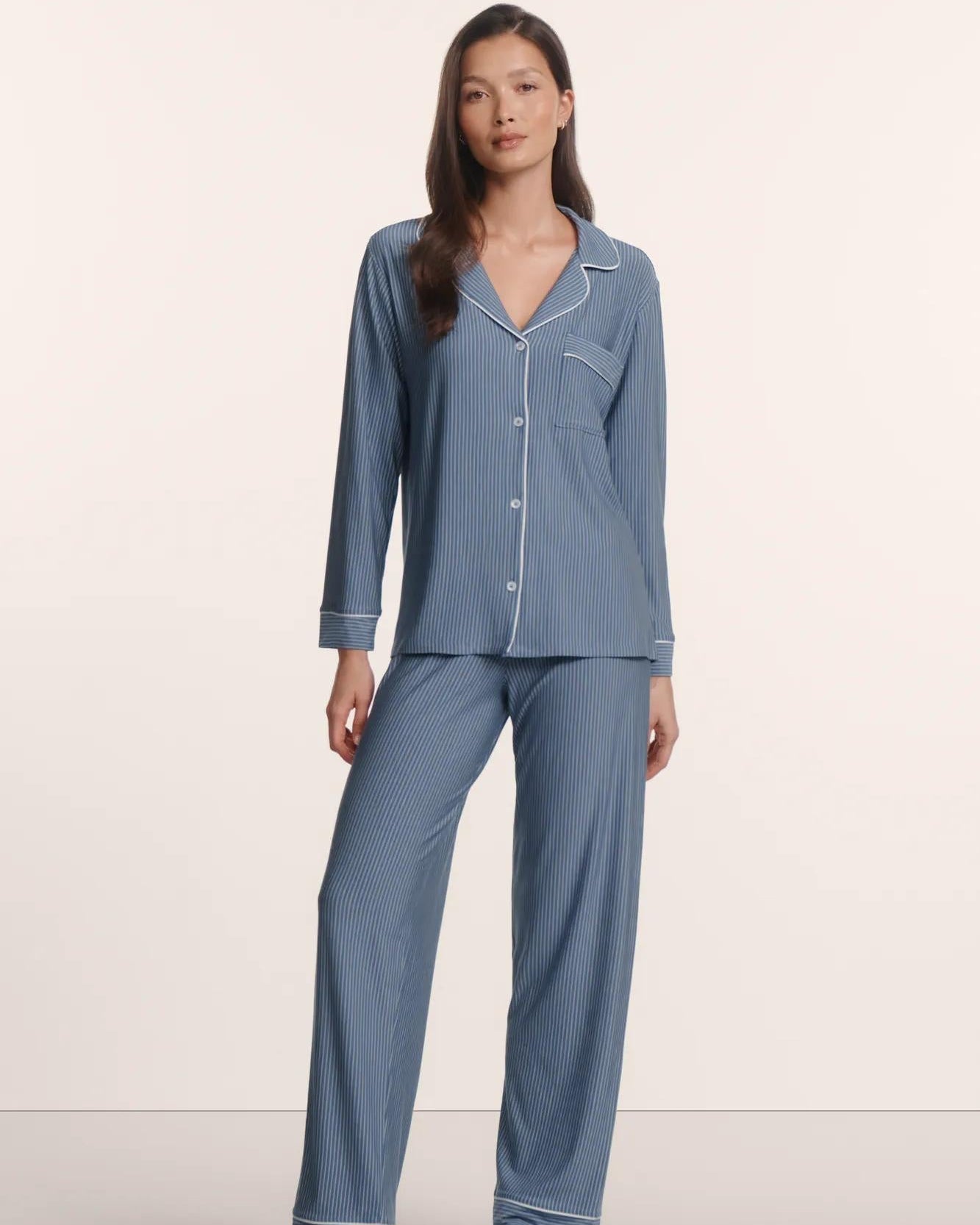 Eberjey Giselle Printed Long PJ Set at Romi Boutique