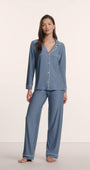 Eberjey Giselle Printed Long PJ Set at Romi Boutique