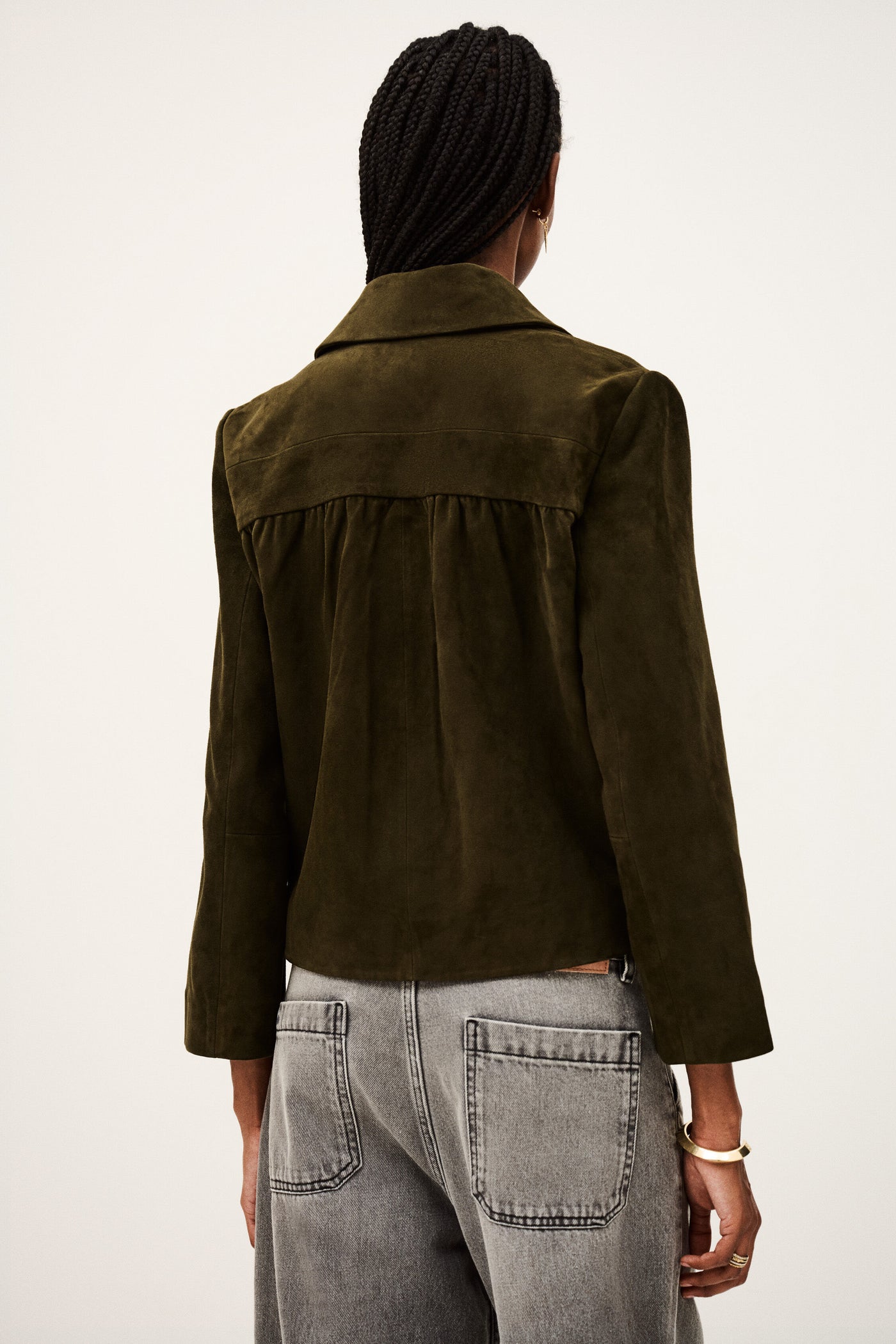 MILAS JACKET IN KAKI - Romi Boutique