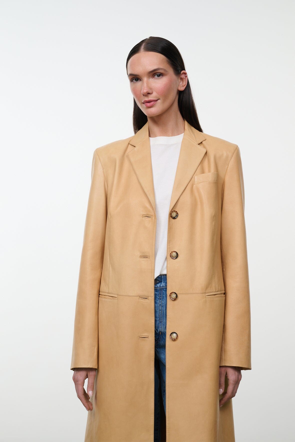 Wyatt Leather Coat