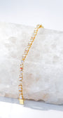 Native Gem VIENNA MINI BRACELET IN PINK OPAL at Romi Boutique