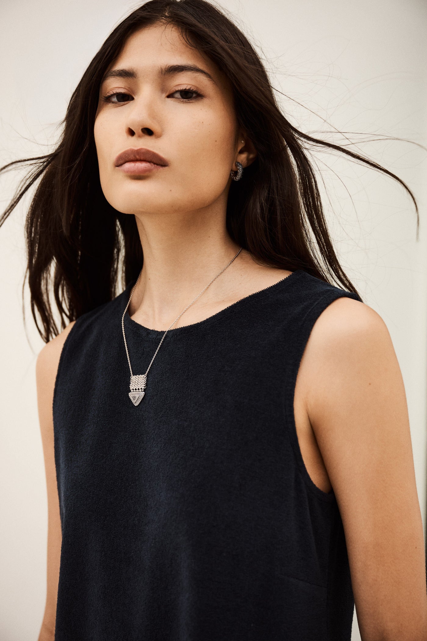 FAWN DRESS IN NAVY - Romi Boutique
