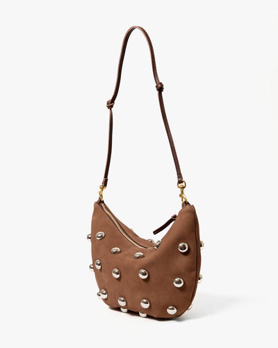 LUNE W/ STUDS IN CHOCO BAR - Romi Boutique