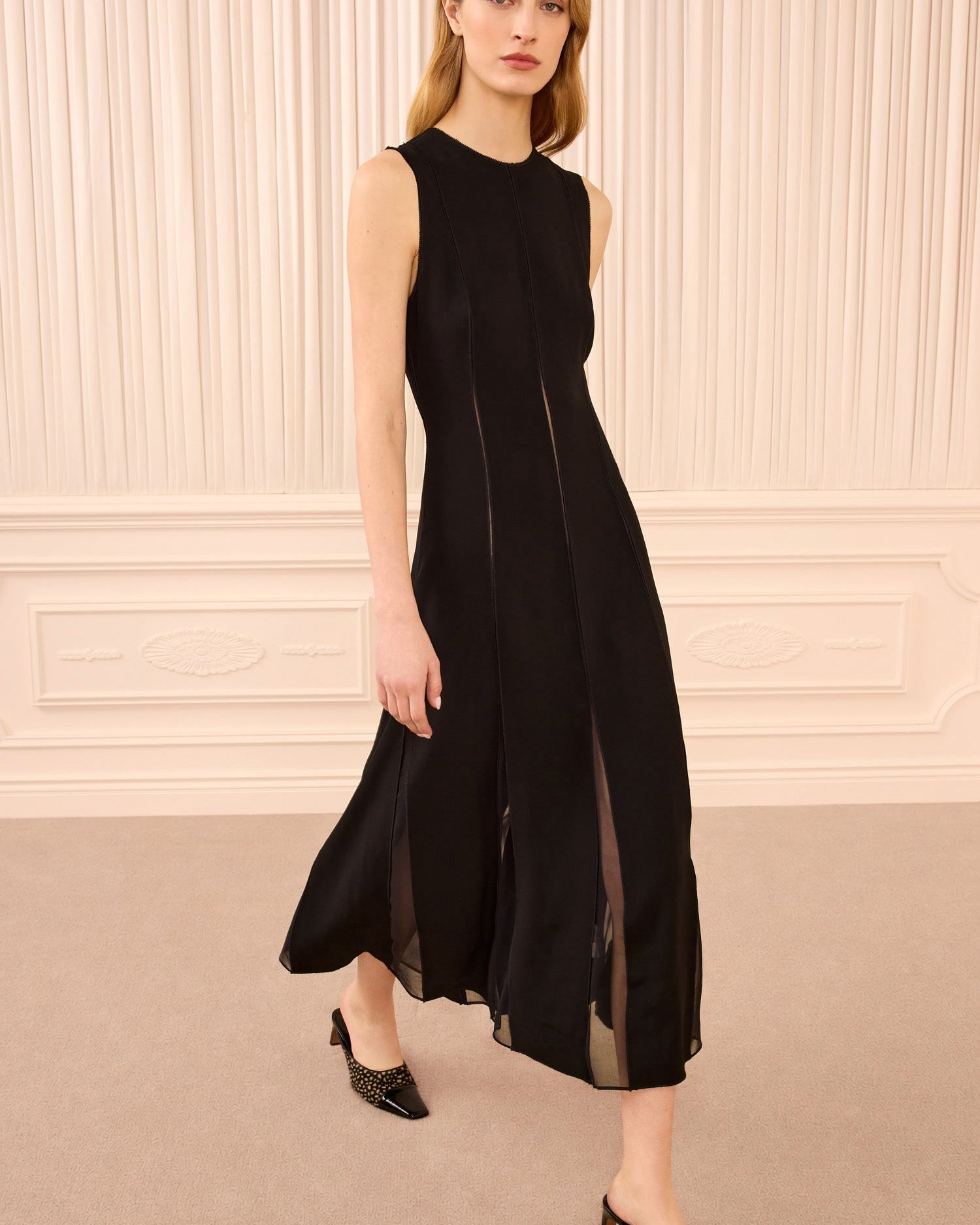Ulla Johnson Laure Sleeveless Midi Dress at Romi Boutique