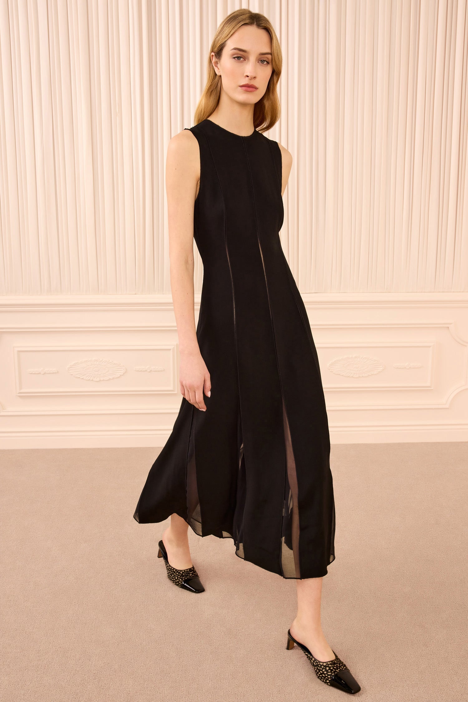 Ulla Johnson Laure Sleeveless Midi Dress at Romi Boutique