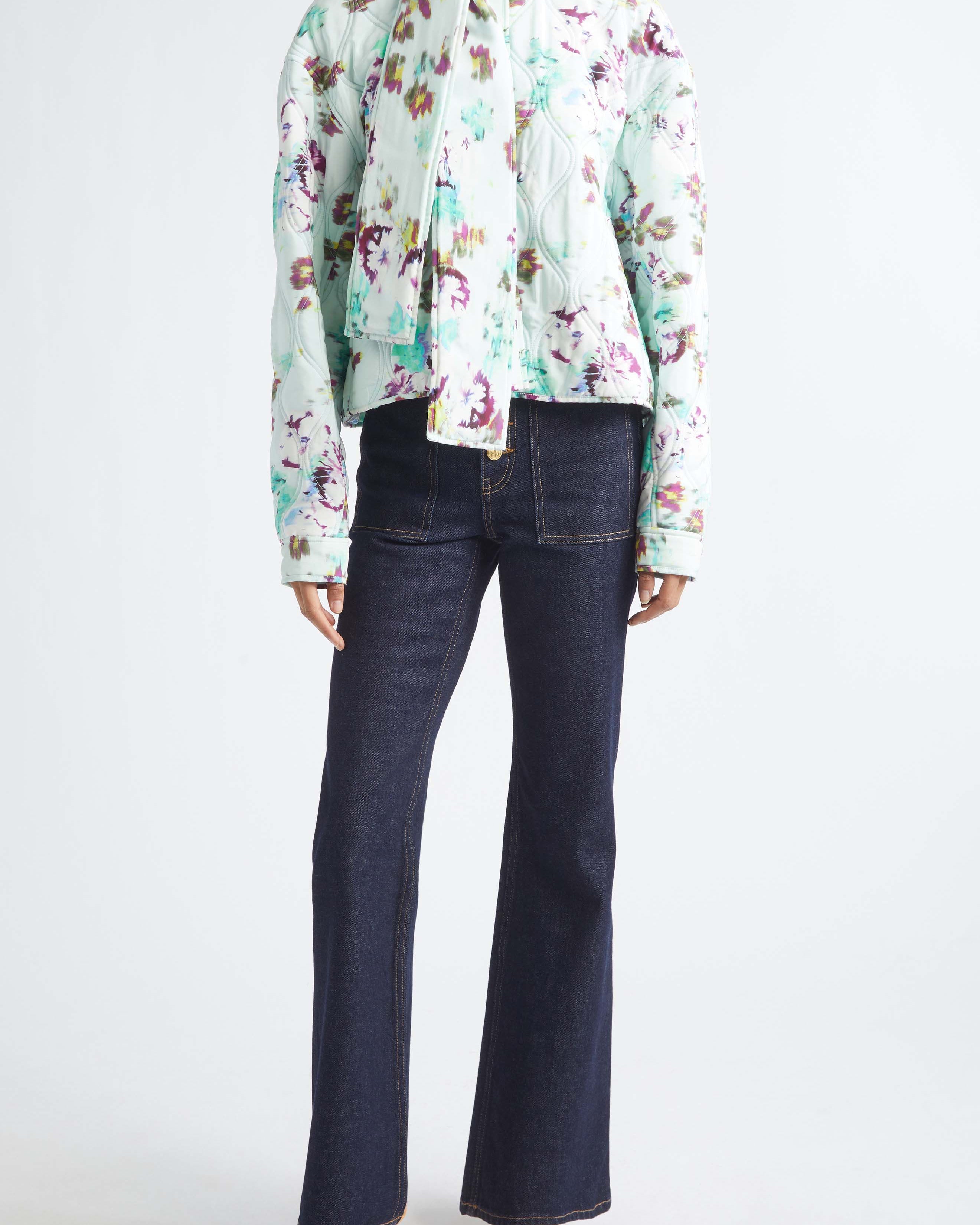 Lilith Silk Quilted Jacket