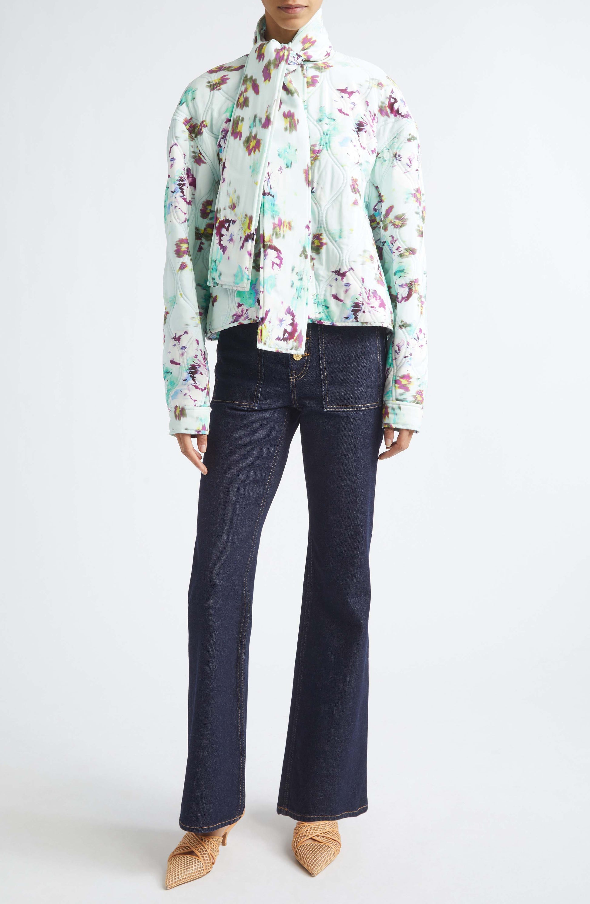 Lilith Silk Quilted Jacket