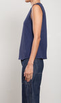 Pharaoh Muscle Shell in Supima Slub at Romi Boutique