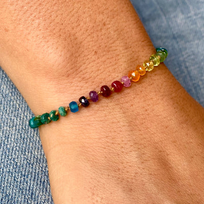 RAINBOW BRACELET IN OPALINA