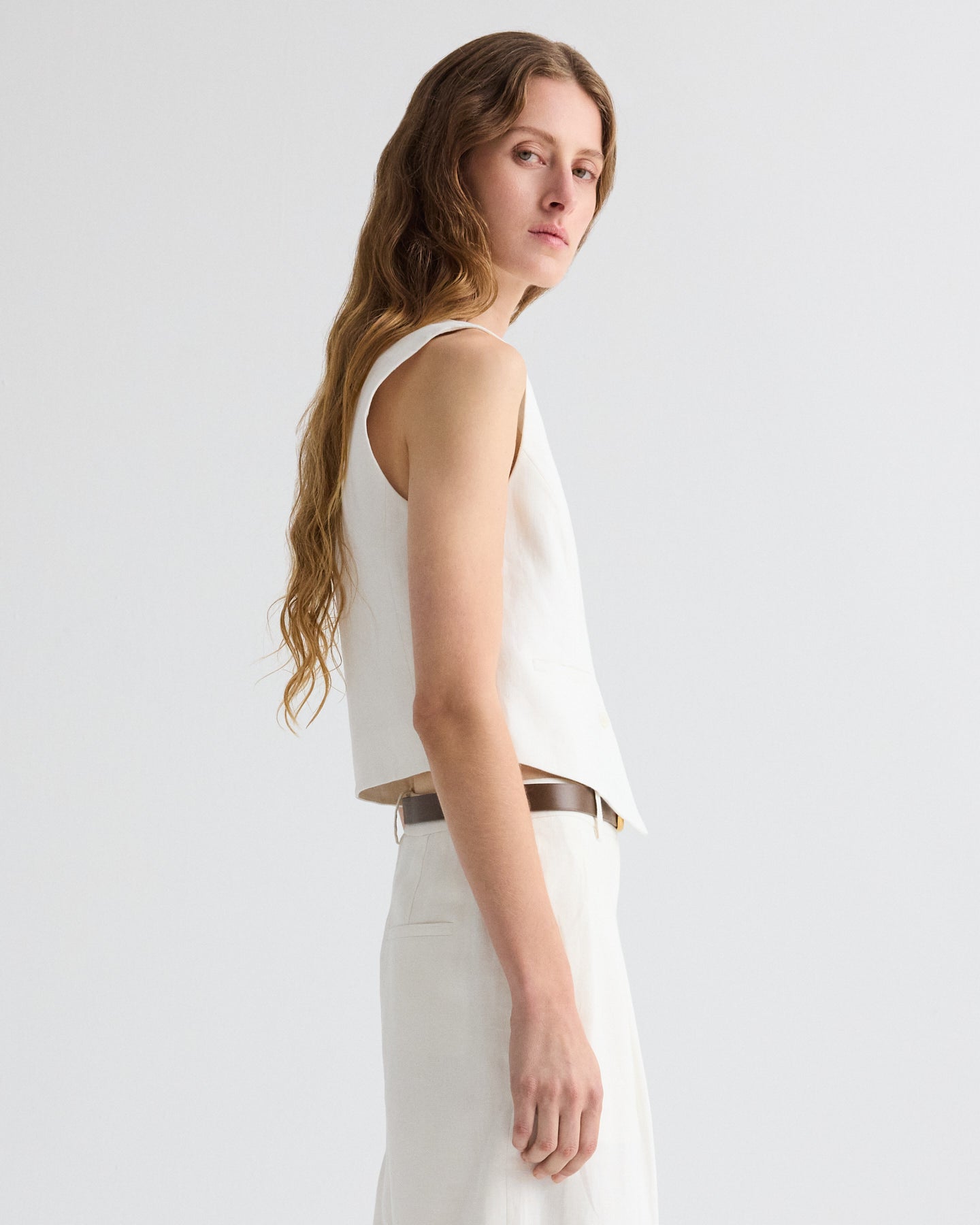 TWP MILA VEST at Romi Boutique