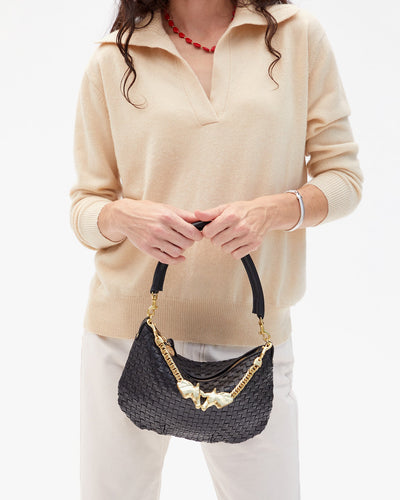 TOP HANDLE STRAP IN VINTAGE GOLD LE CHEVAL