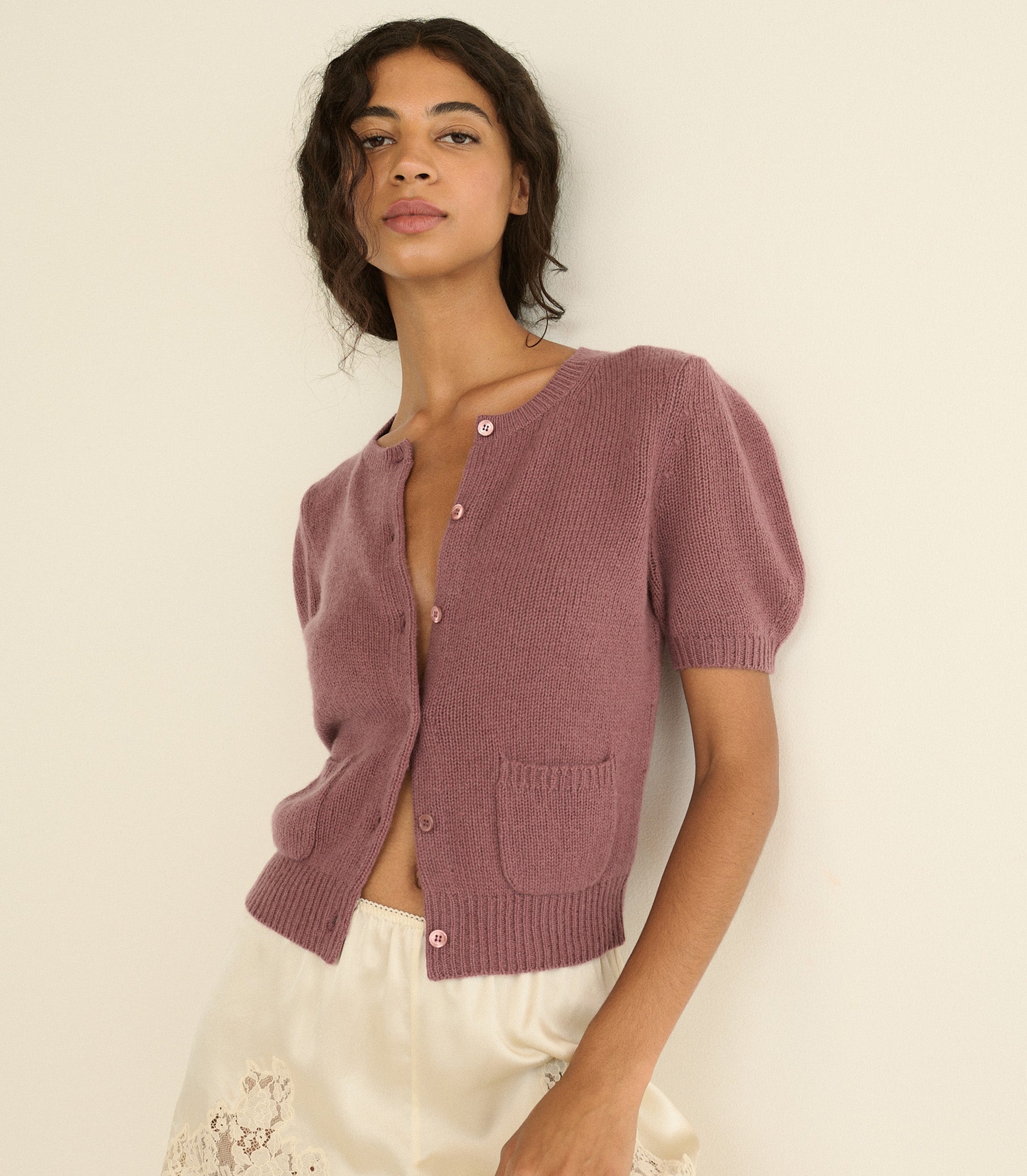Alesia Cashmere Cardigan