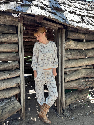 COZY PANT IN LASSO RODEO HORSE