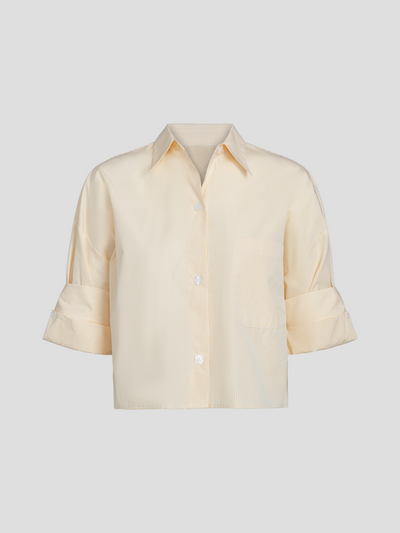 NEXT EX TOP IN IVORY/YELLOW IVY