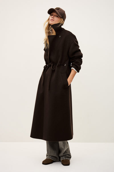 KATE COAT IN CHOCOLAT