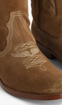 Zadig & Voltaire TEX WESTERN SUEDE BOOTS at Romi Boutique