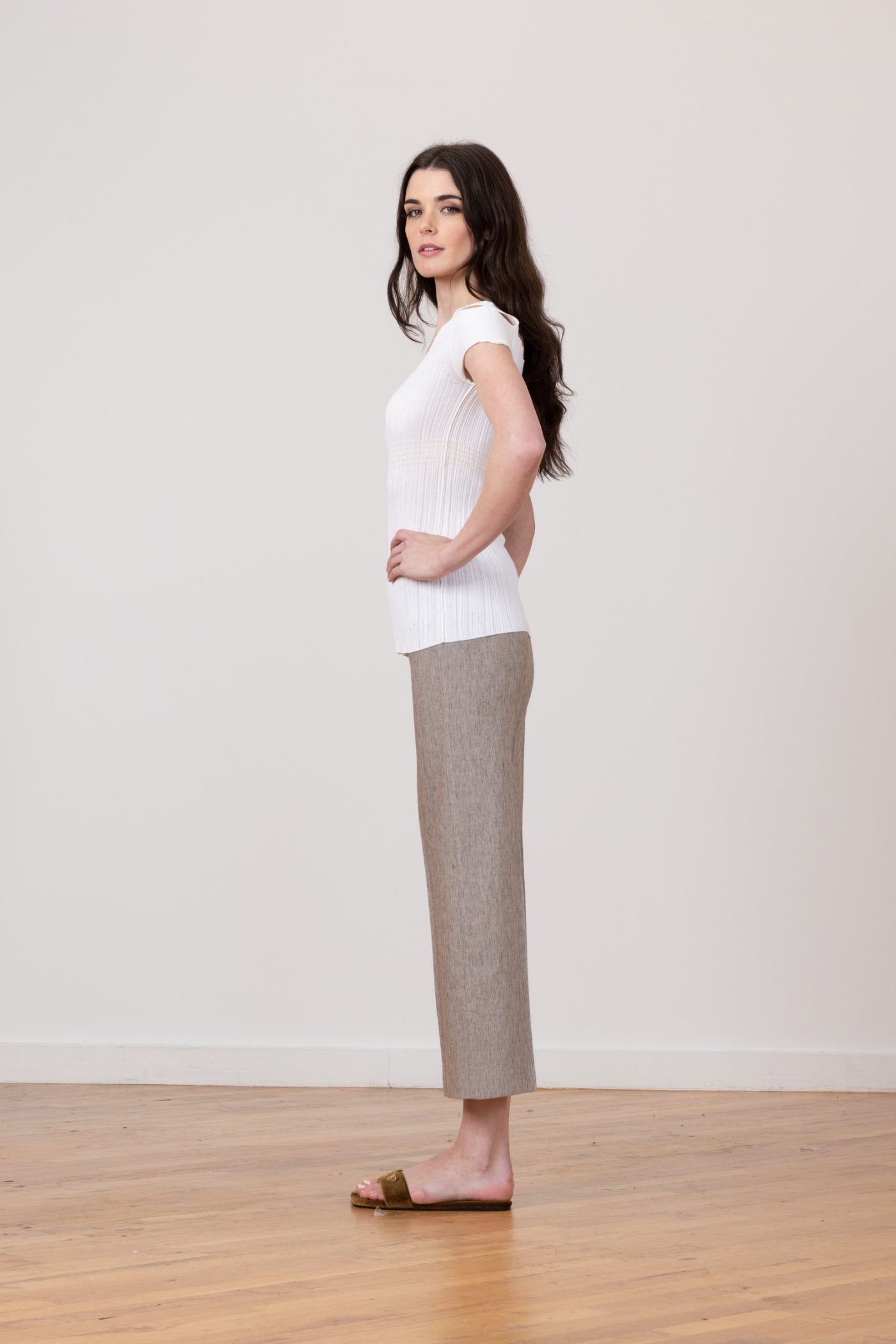 Avenue Montaigne Alex Linen Denim