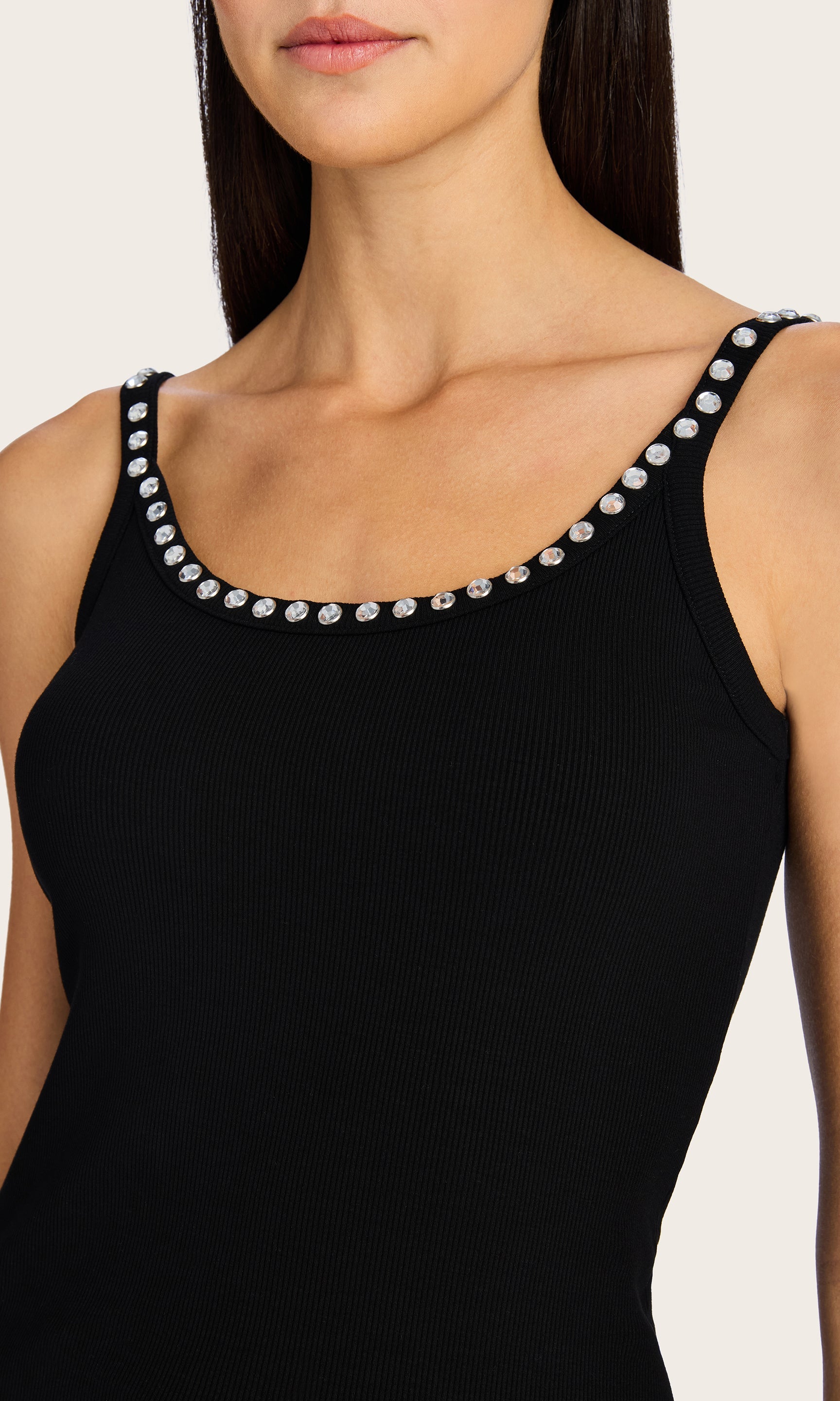 Generation Love IRIS CRYSTAL TANK TOP at Romi Boutique