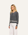 L'Agence Malone Cashmere Cardigan at Romi Boutique