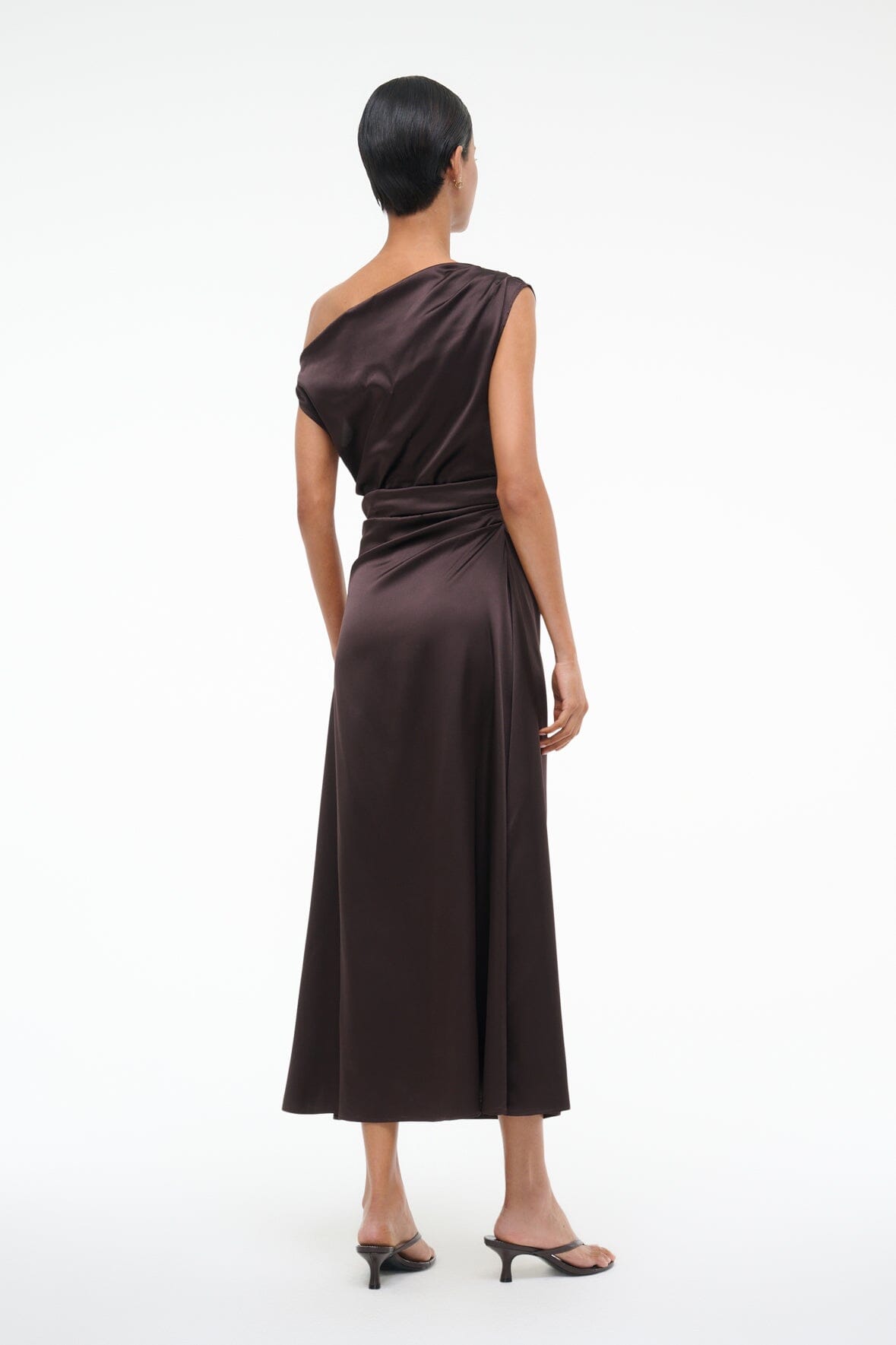 Staud Phare Silk Dress at Romi Boutique