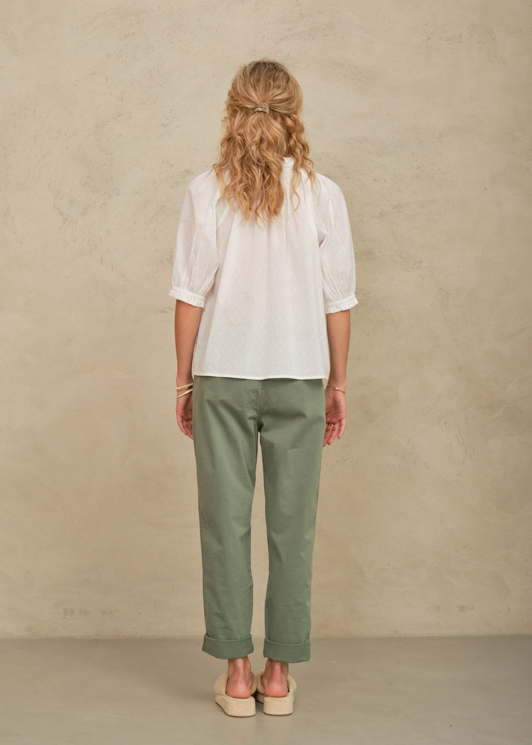 Mabe Lotta Short Sleeve Top at Romi Boutique