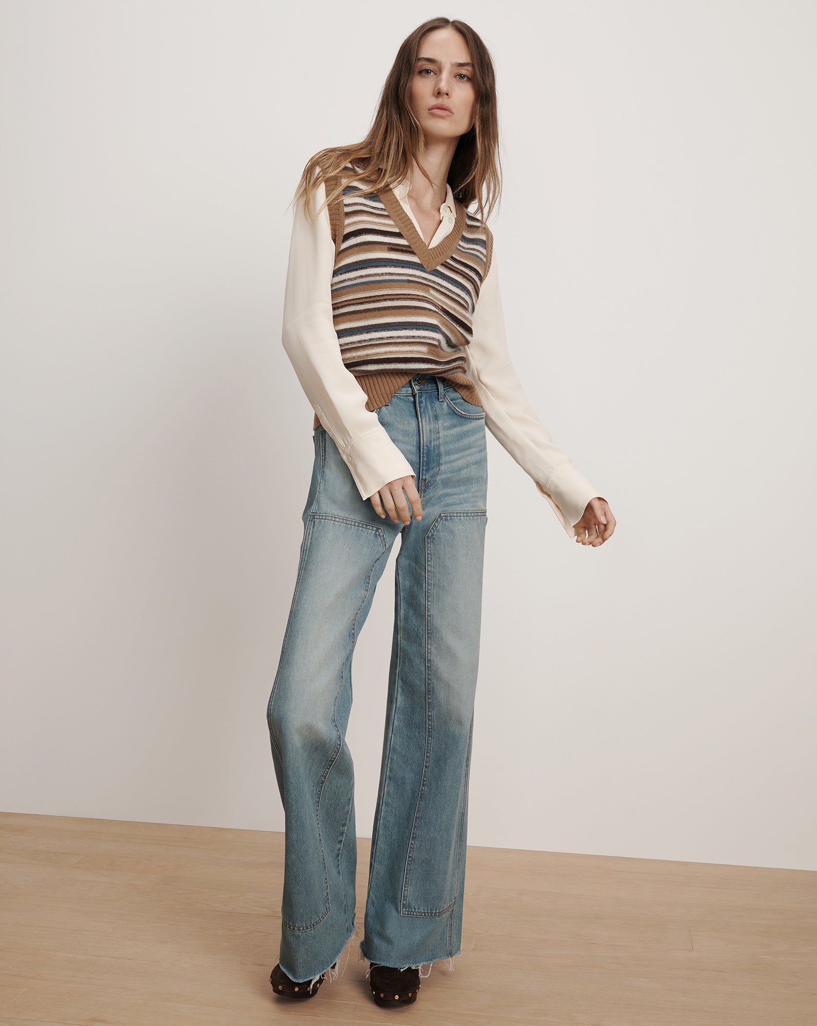 Veronica Beard HELENKA KNIT VEST at Romi Boutique