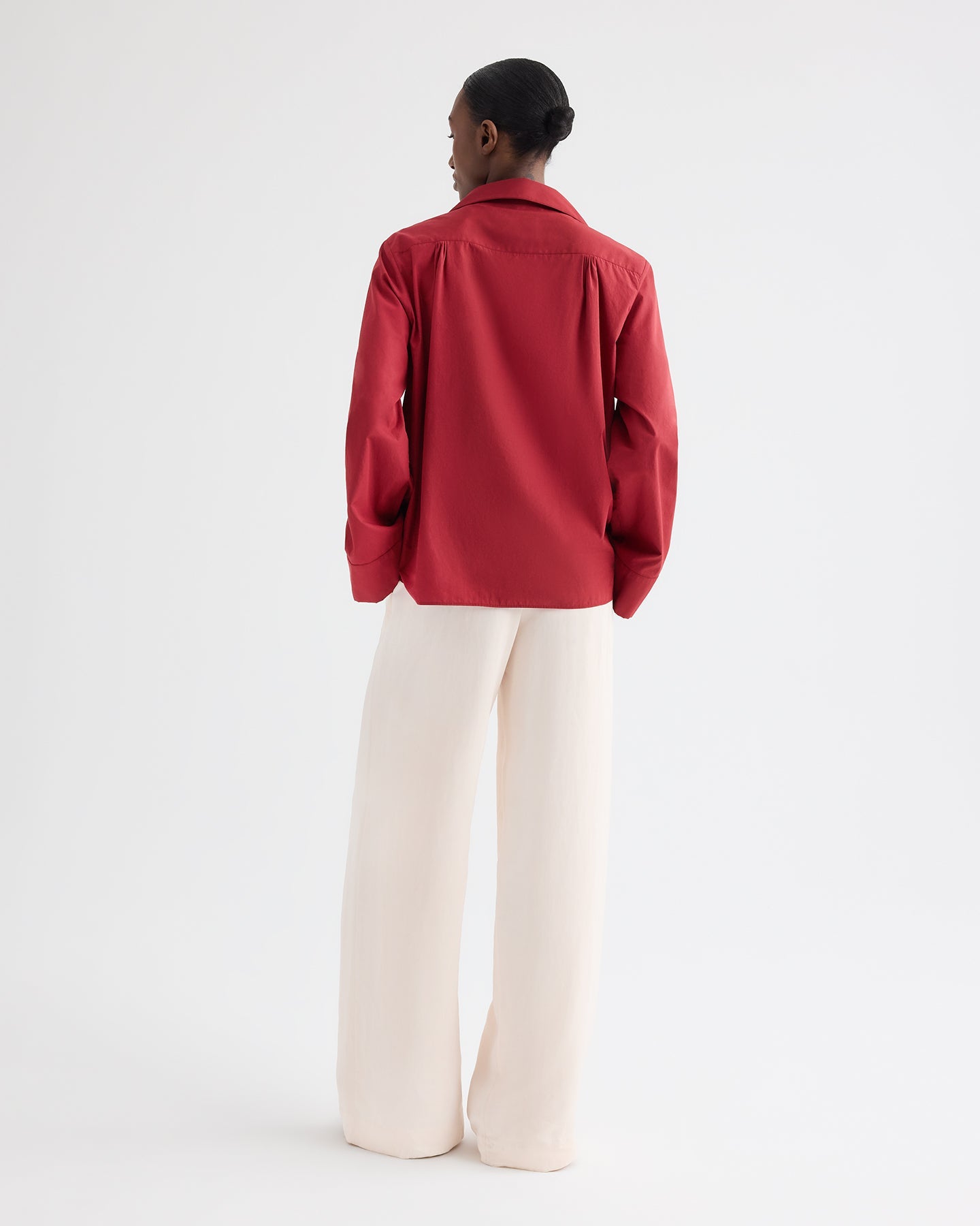 Deep V Relaxed Shirt