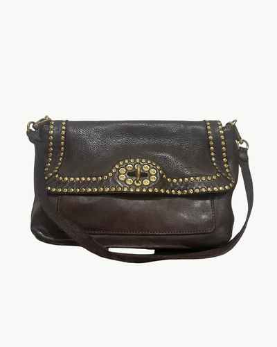 ERICA SHOULDER BAG IN DARK GRAY