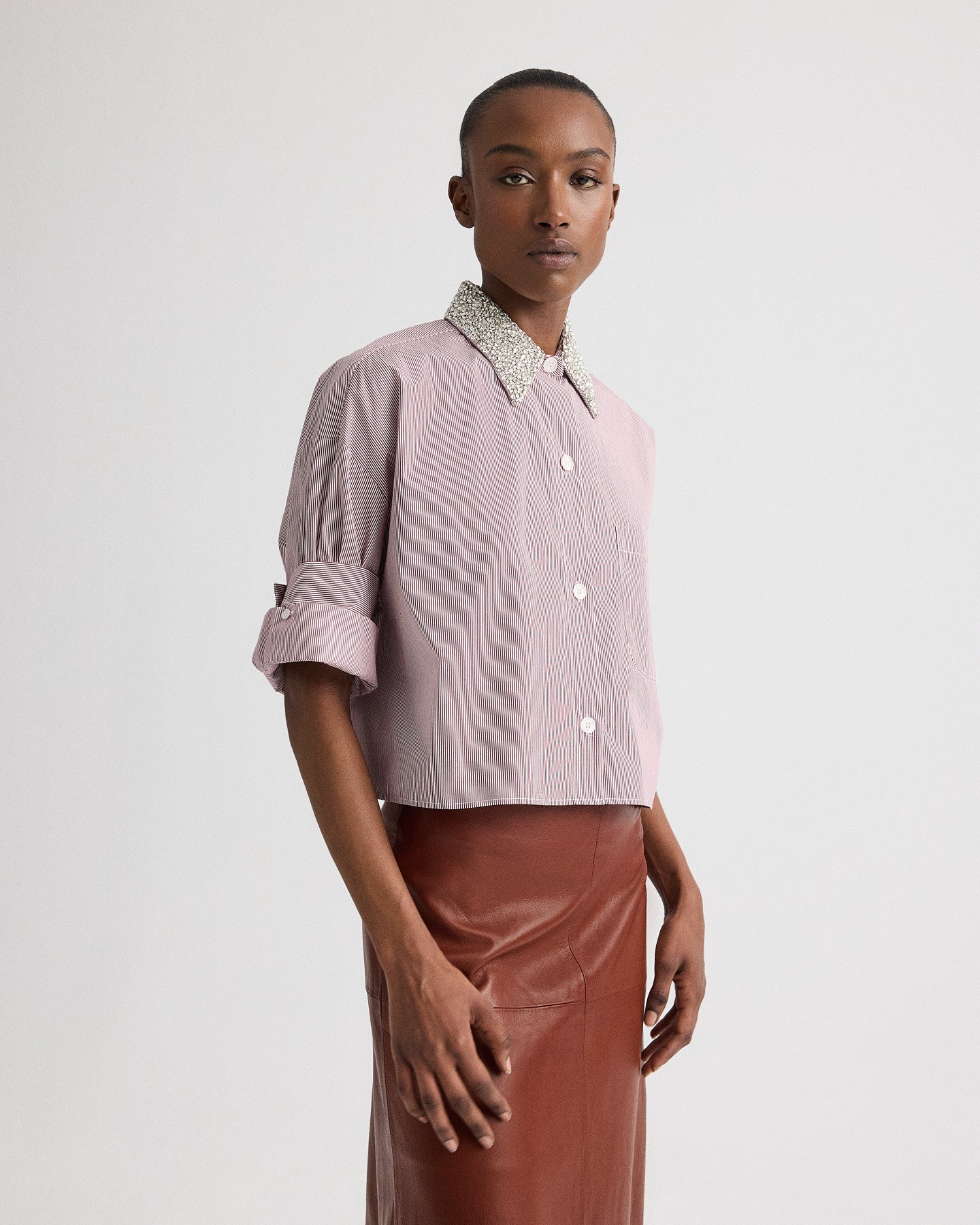 TWP NEXT EX W/ CRYSTAL COLLAR at Romi Boutique