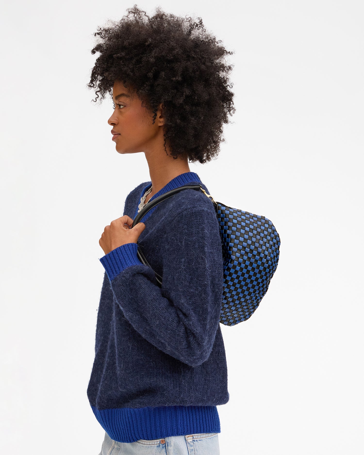 Clare V PETIT MOYEN MESSENGER at Romi Boutique