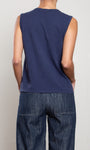 Pharaoh Muscle Shell in Supima Slub at Romi Boutique